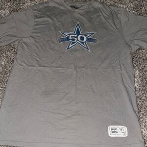 NFL Dallas Cowboys Gray Blue Short Sleeve Tee​